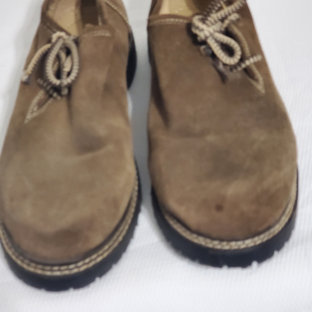 Country Maddox Classic Side Lace Haferl Oxford Style Shoe Suede Upper EU46 - Picture 10 of 10